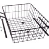 Wald 1393 Grote Mand Voor Montage Op Voorwiel - Zwart -Fietsaccessoires Winkel 0020523 wald 1392 large basket black