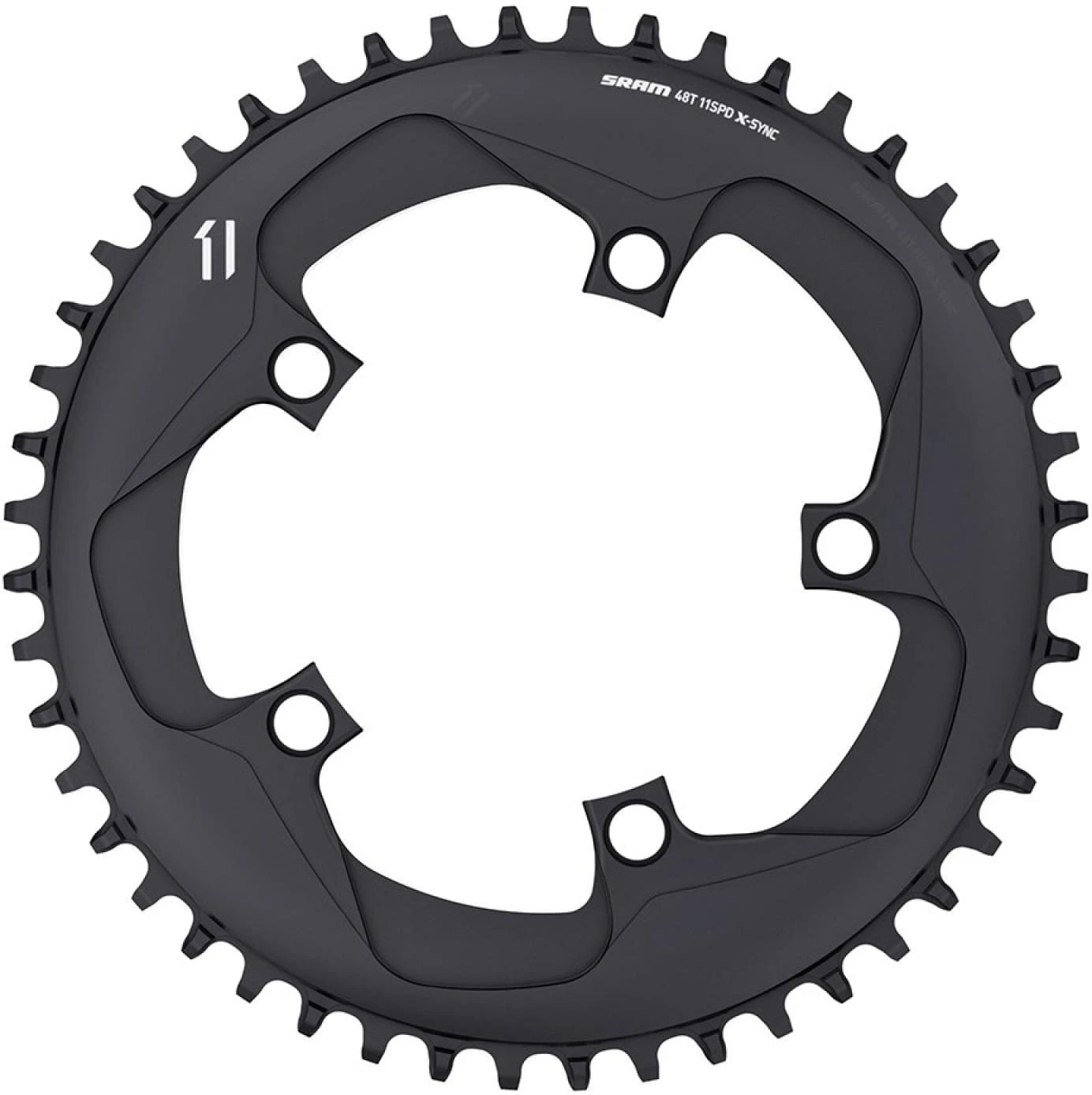 SRAM X-Sync Kettingblad Voor Force 1 / Rival 1 - Zwart 3 SRAM X-Sync Kettingblad Voor Force 1 / Rival 1 - Zwart