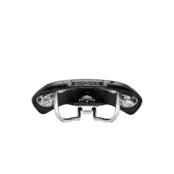 BROOKS B15 Swallow Chroom Zadel - Zwart -Fietsaccessoires Winkel 80410100 detail 5