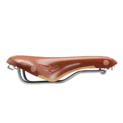 BROOKS Swift Chroom Zadel - Bruin/Honingbruin