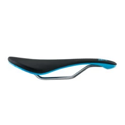 Fabric Line Shallow Elite Zadel - 134 Mm - Zwart/Blauw -Fietsaccessoires Winkel Fabric Line Elite Shallow Saddle BlackBlue