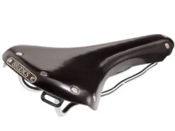 BROOKS B15 Swallow Chroom Zadel - Zwart -Fietsaccessoires Winkel b15 swallow chrome sattel 17981