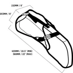 Blackburn Outpost Zadeltas Met Drybag -Fietsaccessoires Winkel outpost seat pack dry bag dimensions 1