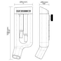 Pedaalstandaard - Kickstand Zwart -Fietsaccessoires Winkel stander 1